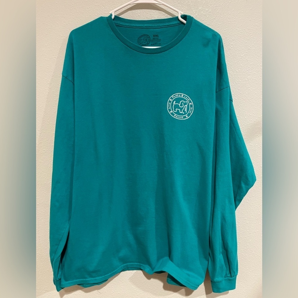 Teal Long Sleeve T-Shirt